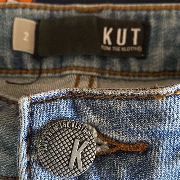 Kut From The Kloth Reese Women's Ankle Straight Leg Size 2 - Picture 9 of 13